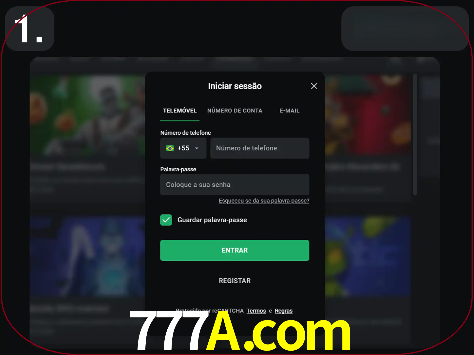 Acesse o site.
